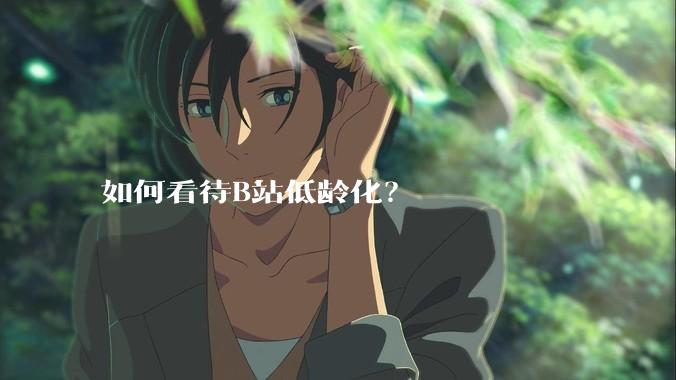 如何看待B站低龄化？